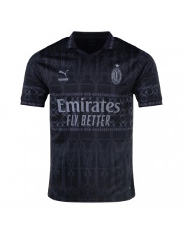 AC Milan x Pleasures Fourth Jersey Dark Version 2023/24