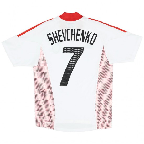 SHEVCHENKO #7 AC Milan Retro Jersey Away 2002/03