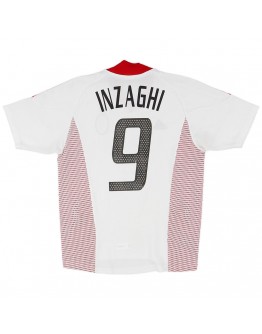 INZAGHI #9 AC Milan Retro Jersey Away 2002/03