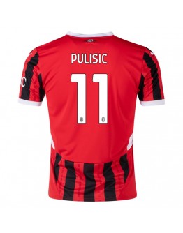 Pulisic #11 AC Milan Jersey Home 2024/25