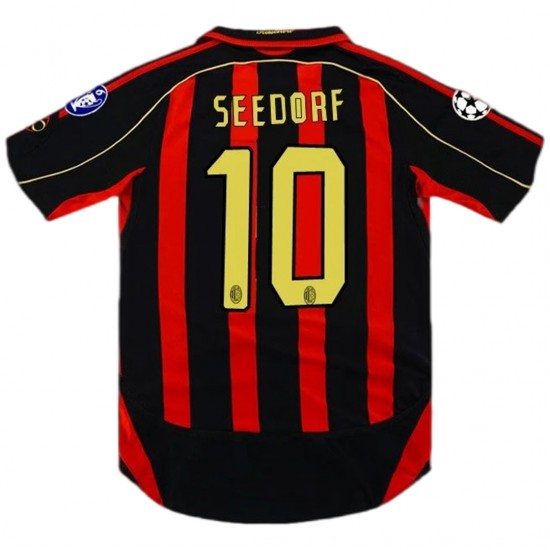 SEEDORF #10 Retro AC Milan UCL Home Jersey 2006/07