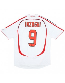 INZAGHI #9 Retro AC Milan UCL Final Away Jersey 2006/07