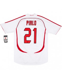 PIRLO #21 Retro AC Milan UCL Final Away Jersey 2006/07