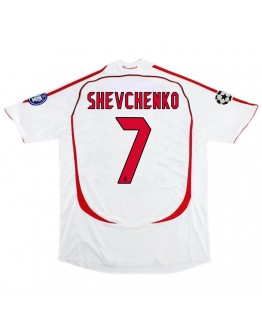 SHEVCHENKO #7 Retro AC Milan UCL Final Away Jersey 2006/07