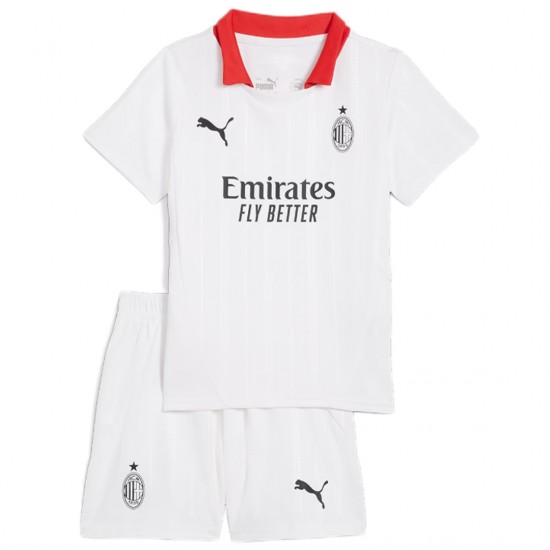 Kids AC Milan Away Kit(Jersey+Shorts) 2024/25