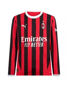 AC Milan Home Long Sleeve Jersey 2024/25