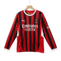 AC Milan Home Long Sleeve Jersey 2024/25