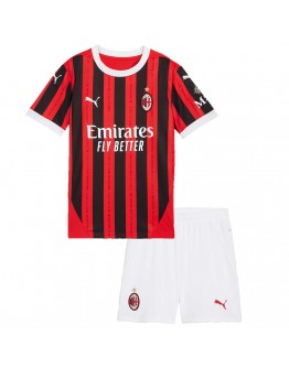 Kids AC Milan Home Jersey Kit 2024/25