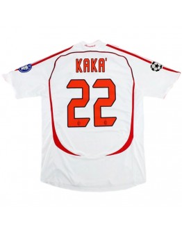 KAKA' #22 Retro AC Milan UCL Final Away Jersey 2006/07