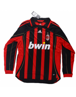 AC Milan Retro Jersey Home Long Sleeve 2006/07