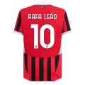 RAFA LE&Atilde;O #10 AC Milan Home Jersey Player Version 2024/25