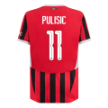 PULISIC #11 AC Milan Home Match Jersey 2024/25 - UCL Font