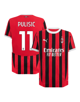 PULISIC #11 AC Milan Home Jersey Player Version 2024/25