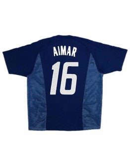 AIMAR #16 Retro Argentina Away Jersey World Cup 2002