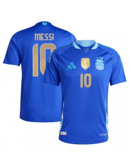 Messi #10 Argentina Away Jersey Player Version Copa America 2024