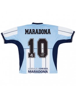 Maradona Argentina Fila Farewell Diego Testimonial Jersey 2001