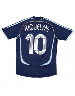 Argentina RIQUELME #10 Retro Jersey Away World Cup 2006