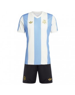 Kids Argentina 50th Anniversary Kit Jersey+Shorts 2024