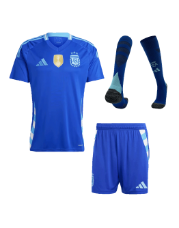 [Super Replica] Argentina Away Full Kit(Jersey+Shorts+Socks) Copa America 2024