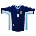 BATISTUTA #9 Retro Argentina Away Jersey World Cup 1998