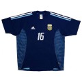 AIMAR #16 Retro Argentina Away Jersey World Cup 2002