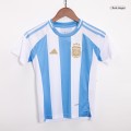 Kids Argentina Home Kit Copa America 2024