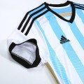 Messi #10 Argentina Retro Home Jersey 2014/15