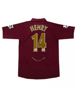 Henry #14 Retro Arsenal Home Jersey 2005/06