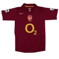 Bergkamp #10 Retro Arsenal Home Jersey 2005/06