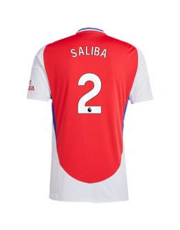 [Super Replica] SALIBA #2 Arsenal Home Jersey 2024/25