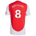 &Oslash;DEGAARD #8 Arsenal Home Match Jersey 2024/25