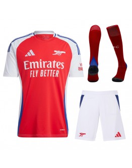 [Super Replica] Arsenal Home Whole Kit(Jersey+Shorts+Socks) 2024/25