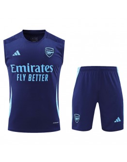 Arsenal Pre-Match Vest Kit(Jersey+Shorts) 2024/25