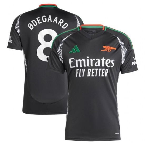 &Oslash;DEGAARD #8 Arsenal Away Jersey 2024/25