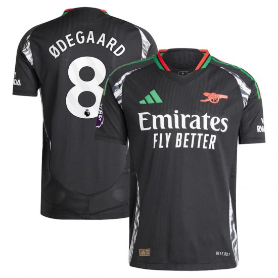 &Oslash;DEGAARD #8 Arsenal Away Match Jersey 2024/25