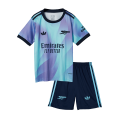 Kids Arsenal Third Full Kit(Jersey+Shorts+Socks) 2024/25