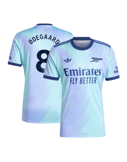 &Oslash;DEGAARD #8 Arsenal Third Jersey 2024/25 - [Super Replica]