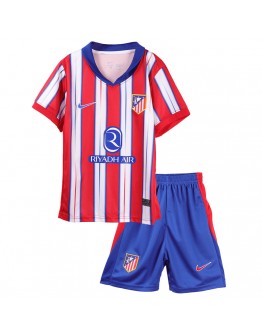 Kids Atletico Madrid Home Jersey Kit 2024/25