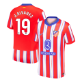 J.ALVAREZ #19 Atletico Madrid Home Jersey 2024/25