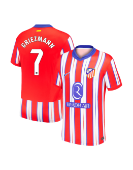 GRIEZMANN #7 Atletico Madrid Home Jersey 2024/25