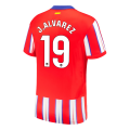 J.ALVAREZ #19 Atletico Madrid Home Jersey 2024/25