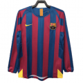 Barcelona Retro Long Sleeve Home Jersey 2005/06