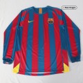 Barcelona Retro Long Sleeve Home Jersey 2005/06