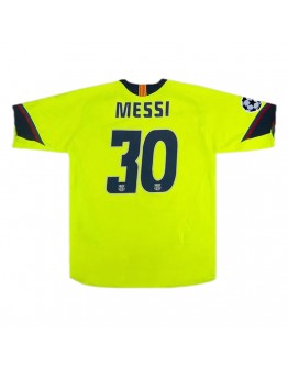 Messi #30 Retro Barcelona Away Jersey 2005/06