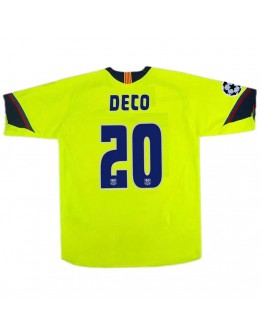 Deco #20 Retro Barcelona Away Jersey 2005/06