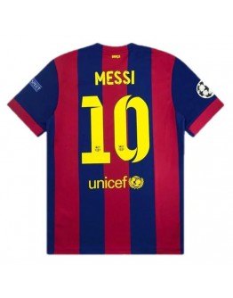 Messi #10 Retro Barcelona Home Jersey 2014/15