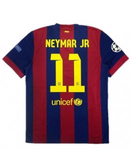 Neymar Jr #11 Barcelona Retro Home Jersey 2014/15