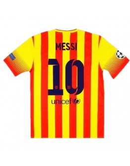 Messi #10 Retro Barcelona Away Jersey 2013/14