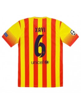 XAVI #6 Retro Barcelona Away Jersey 2013/14