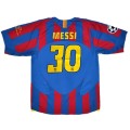 Messi #30 Retro Barcelona UCL Final Home Jersey 2005/06